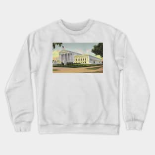 U.S. Supreme Court postcard, 1950 Crewneck Sweatshirt